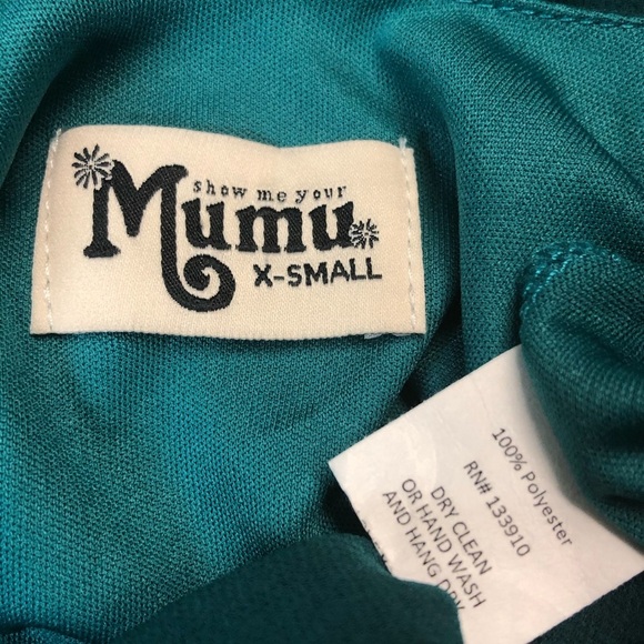 Show Me Your MuMu Emerald Bombshell Dress - Picture 7 of 8